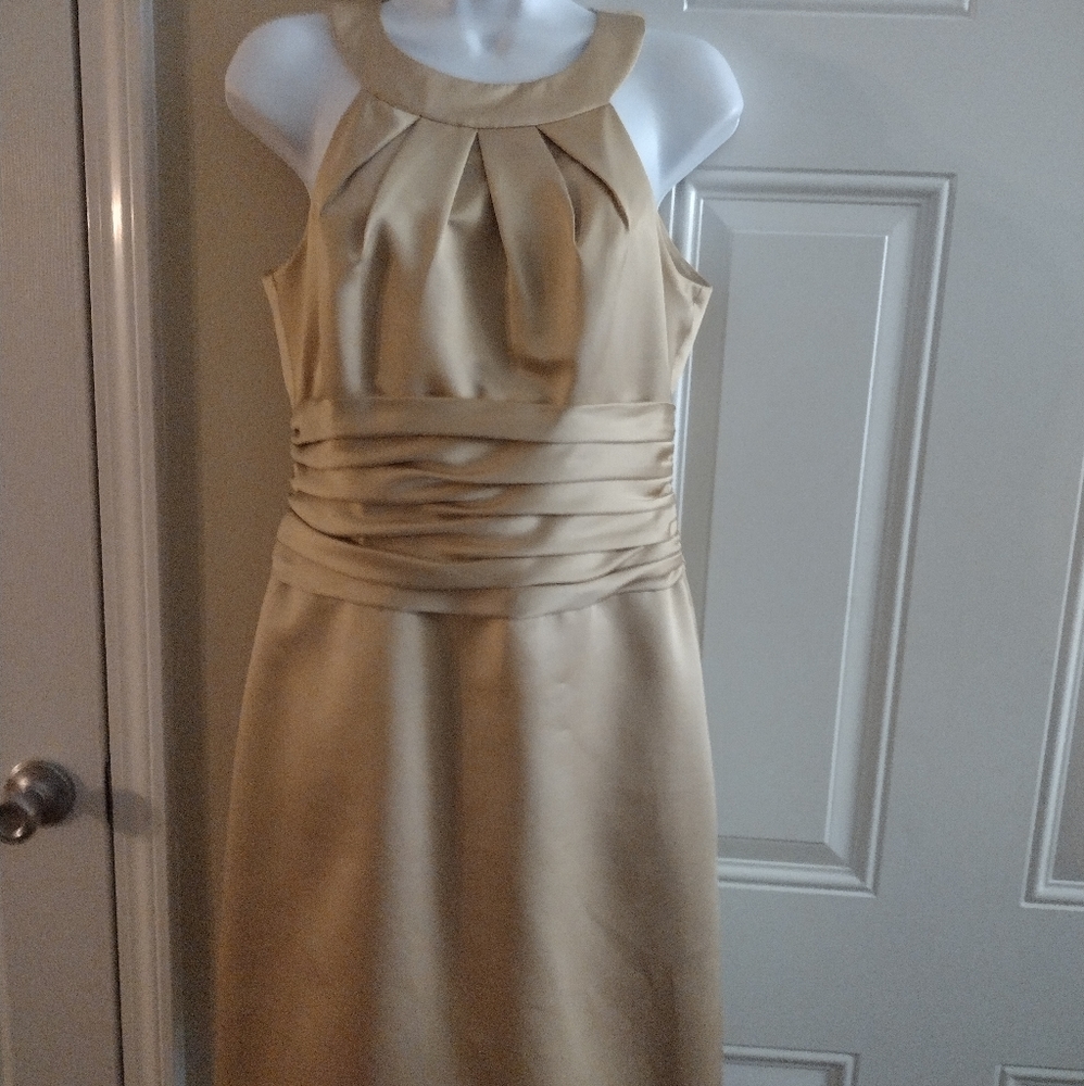 Size 8 Gold Dress